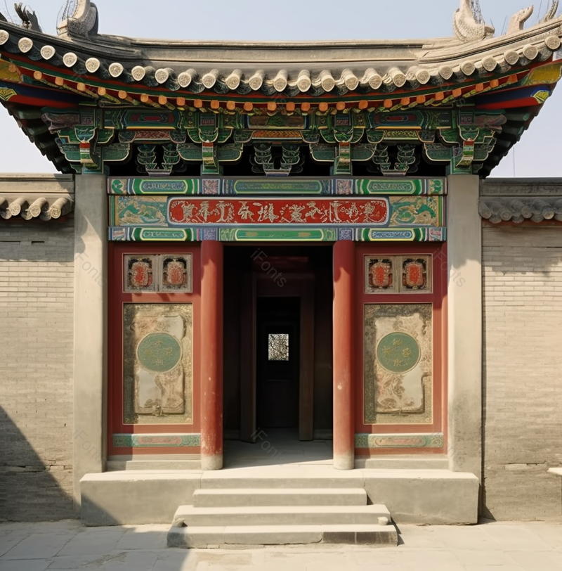 北京四合院大门艺术建筑摄影图,高清,摄影图,摄影图片,图片大全,摄影图免费下载